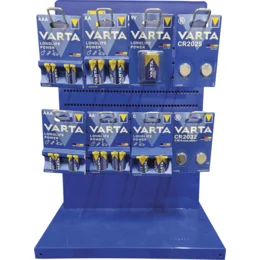 Présentoir comptoir piles  - VARTA
