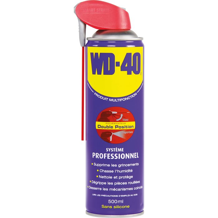 Aérosol et bidon WD 40 - 500 ml