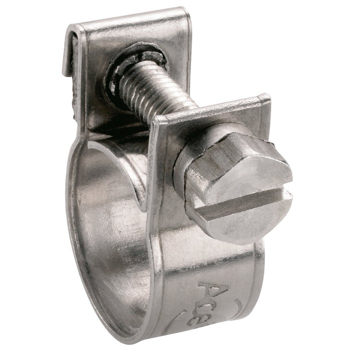 Collier miniclamp inox W4 Ace - Diamètre 8 - 10 mm - Vendu par 10