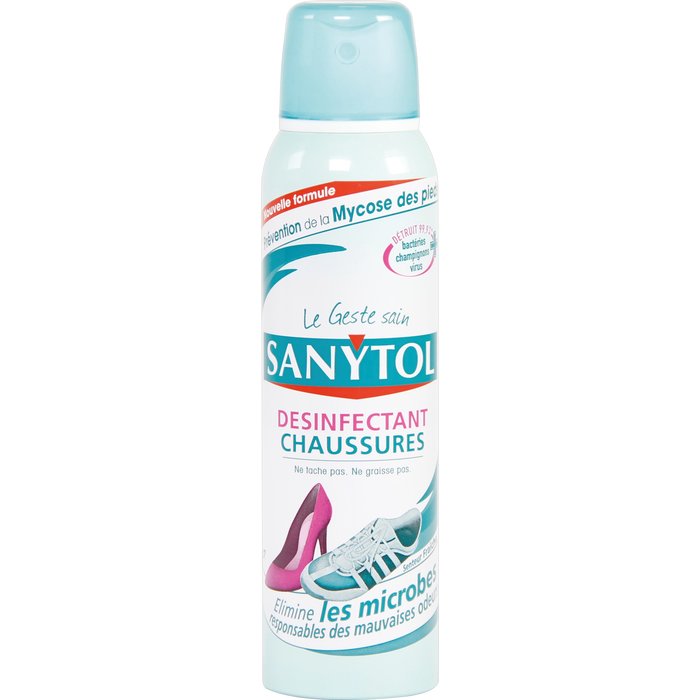 Désinfectant chaussures Sanytol - Aérosol 150 ml