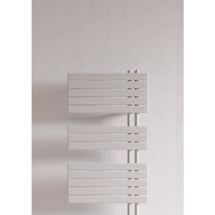 Sèche-serviettes eau chaude Soul_S Irsap 655 W blanc