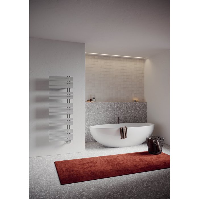 Sèche-serviettes eau chaude Venus 612 W Irsap blanc