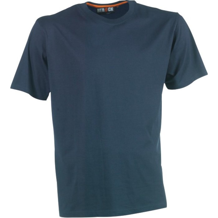 Tee-shirt argo Herock - Manches courtes - Bleu marine