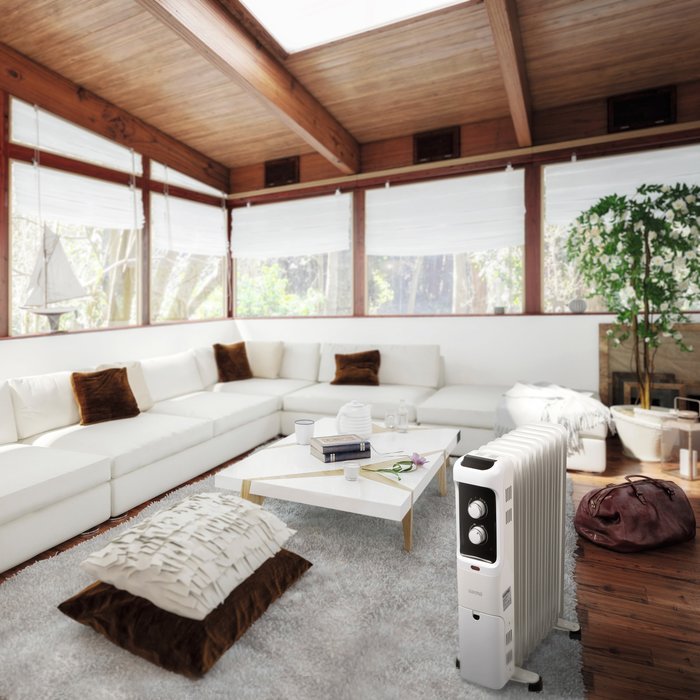 Image d'ambiance du radiateur bain d'huile Ingarø 1500 W