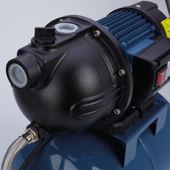 Corps de pompe monocellulaire en fonte du groupe de surpression M24 Capvert avec orifice d’aspiration et moteur électrique