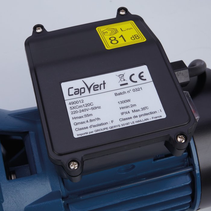 Bloc moteur pompe de surface multicellulaire inox MC130 1300 W