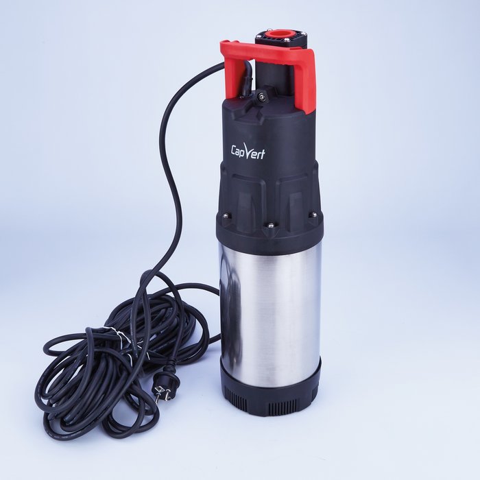 Pompe de puits automatique eau claire Ottimo Capvert 1000 W avec corps en inox