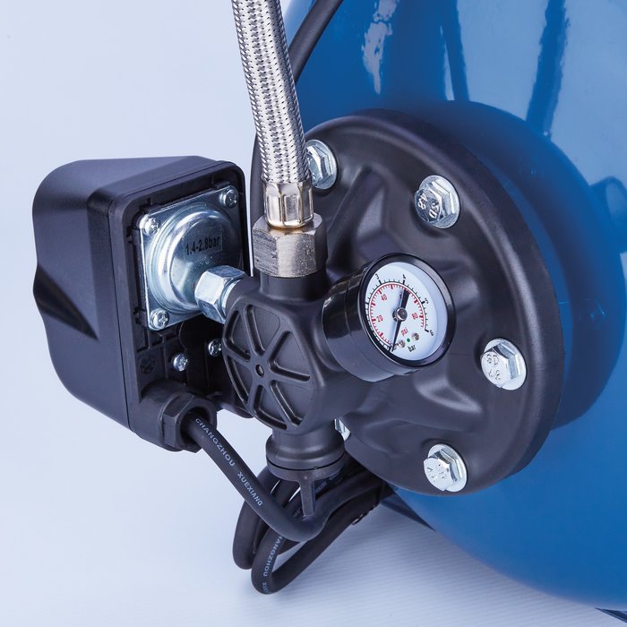 Manomètre et pressostat du groupe de surpression monocellulaire M36 Capvert