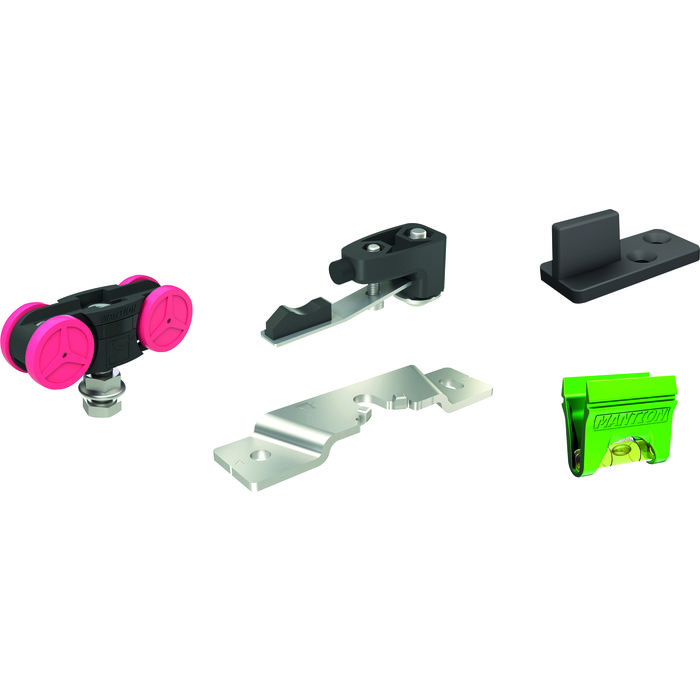 Garniture pour porte coulissante de meuble