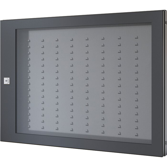 Tableau nominatif mural 64 noms Leabox gris anthracite