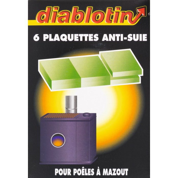 Anti-suie Diablotin - 6 plaquettes