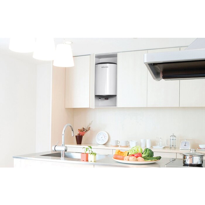 Chauffe-eau électrique Petites Capacités Atlantic installé sur évier