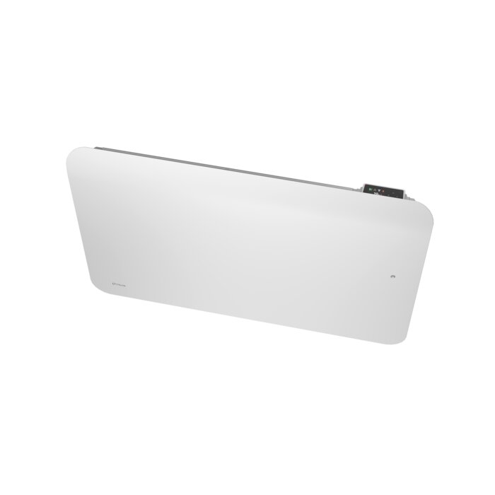 Radiateur à inertie fluide Corélia nativ Intuis horizontal 1500 W blanc satiné