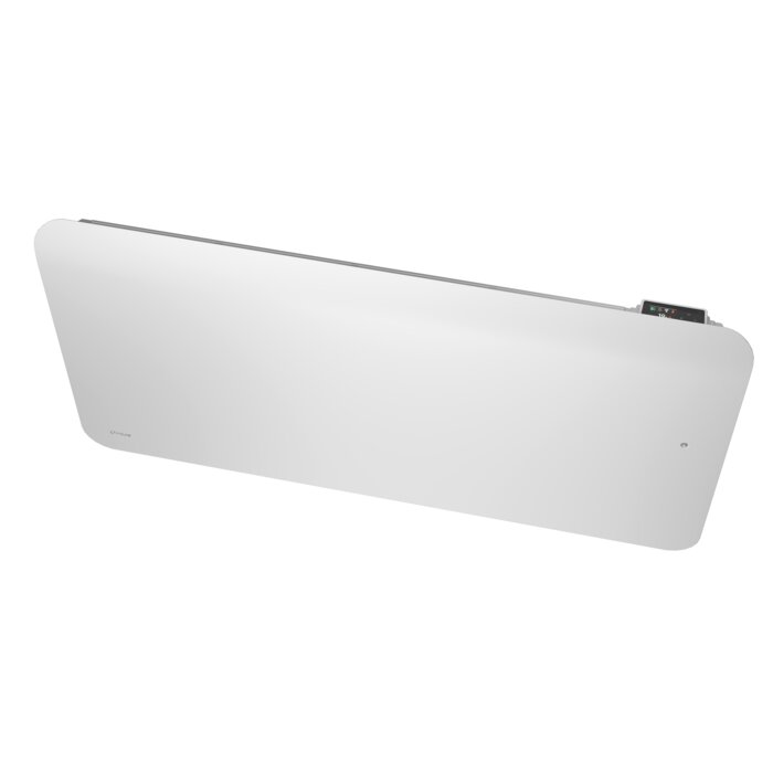 Radiateur à inertie fluide Corélia nativ Intuis horizontal 2000 W blanc satiné