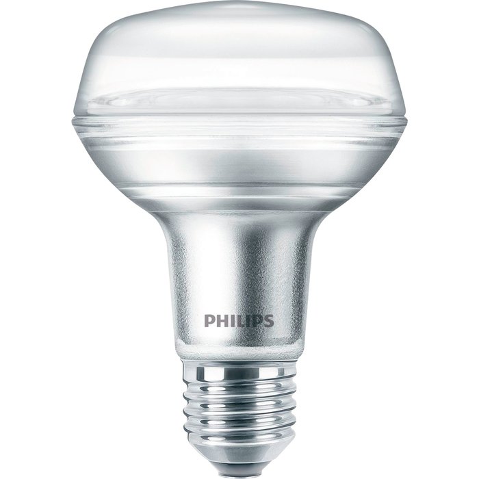 Ampoule LED réflecteur - R80 - Philips - E27 - 8 W - 670 lm - 2700 K