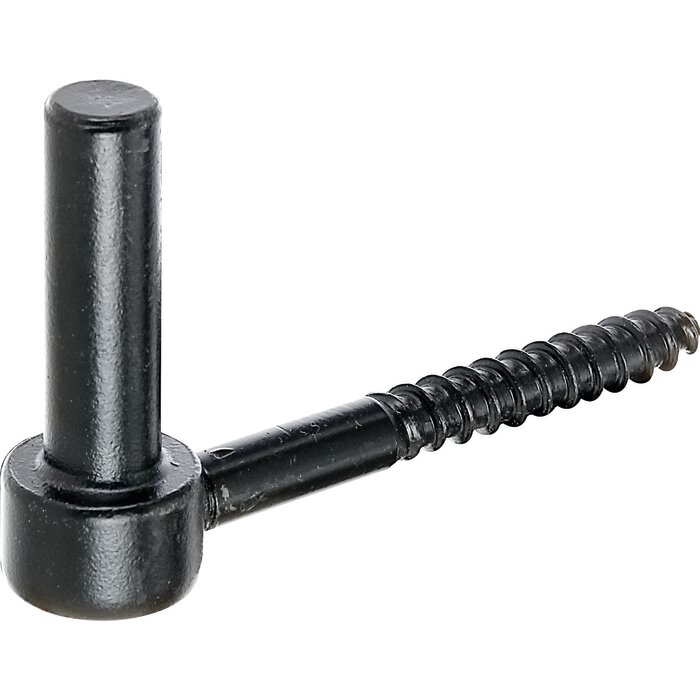 Gond à visser  - Alberts - Coloris noir - Diamètre 14 mm