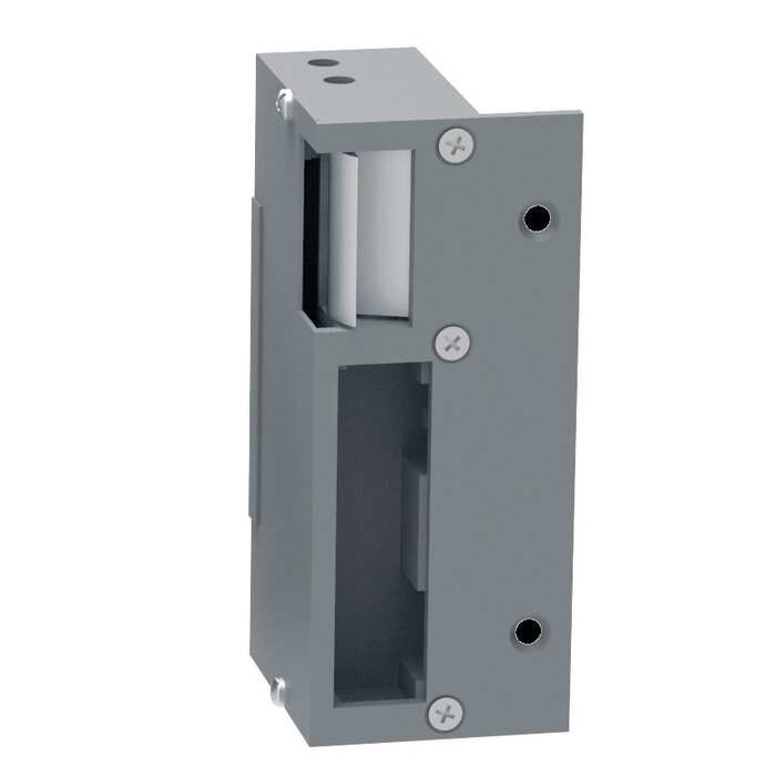 Gâche électrique en applique réversible Dorcas Série 23N 120 mm 12-24V AC/DC à émission de courant