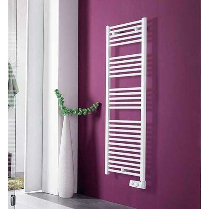 Sèche-serviettes Atlantic 2012 étroit 500 W – blanc brillant