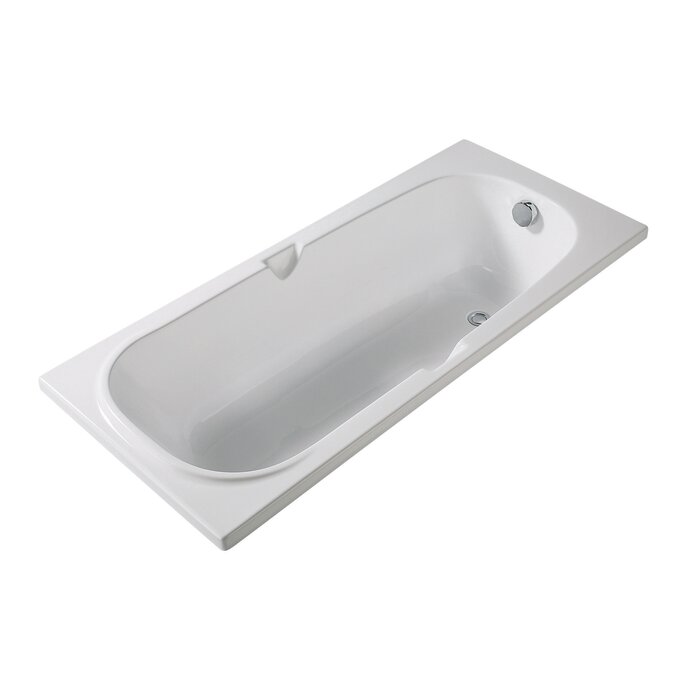 Baignoire droite à encastrer Môme 140 x 70 cm gain de place - Valentin