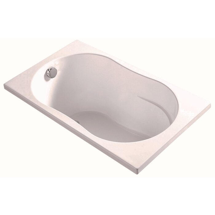 Baignoire droite à encastrer Toy 120 x 70 cm gain de place - Valentin