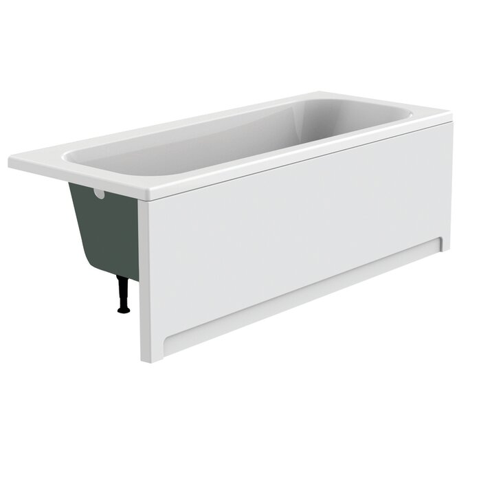 Baignoire droite Palma 170 x 70 cm avec tablier frontal - Valentin