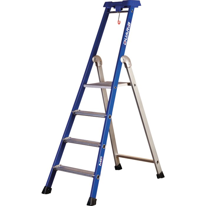 Escabeau aluminium laqué MP 4 marches