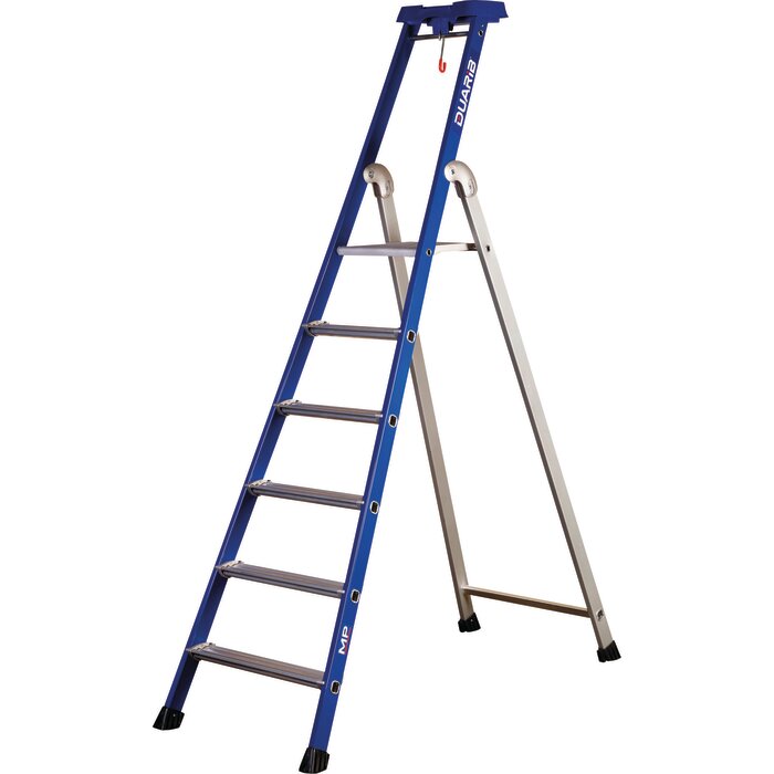 Escabeau aluminium laqué MP 6 marches