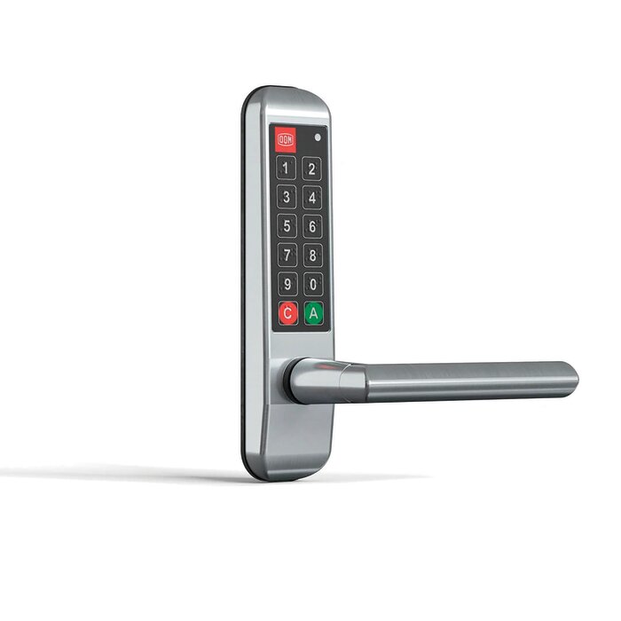 Béquille électronique à code Easykey Adapt DOM pour porte intérieure