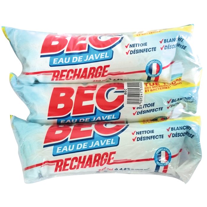 Berlingot eau de javel Bec - 3 doses 250 ml