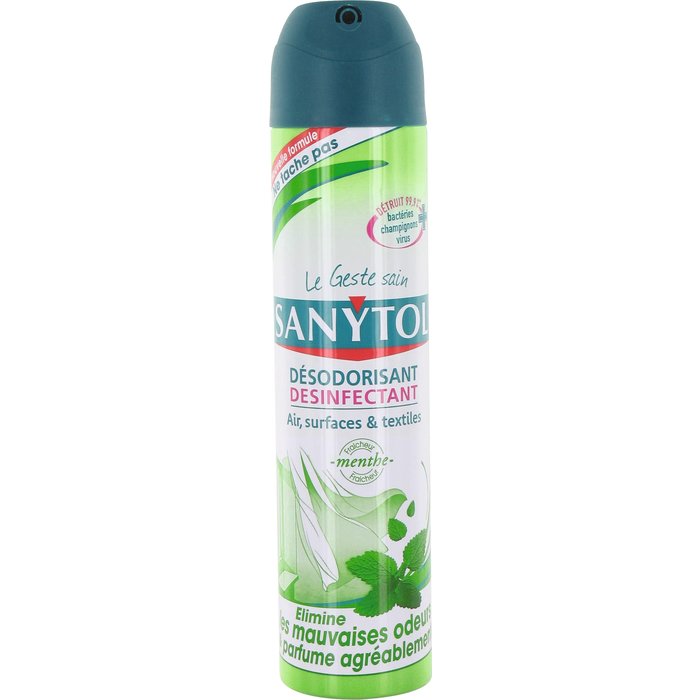 Désinfectant air-tissus-surfaces Sanytol - Aérosol 300 ml