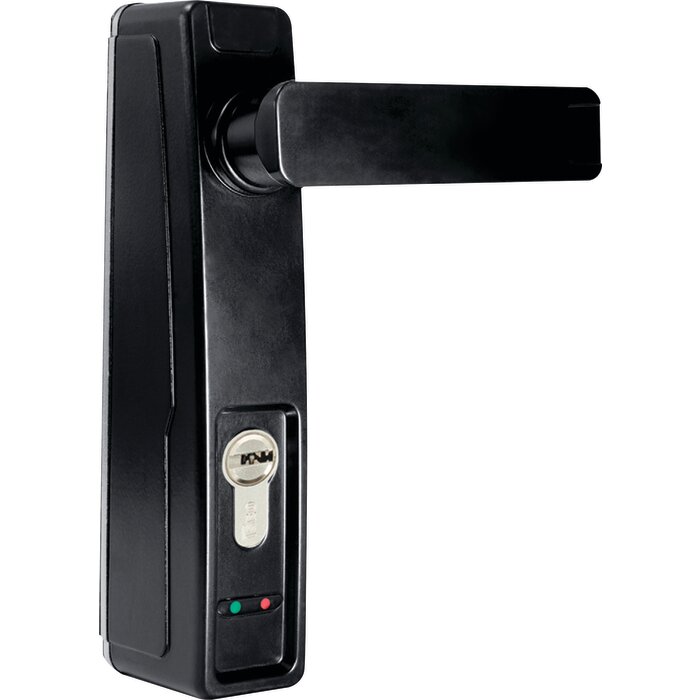 Module extérieur électromécanique Trim Tronic ISEO avec béquille et entraxes de fixation