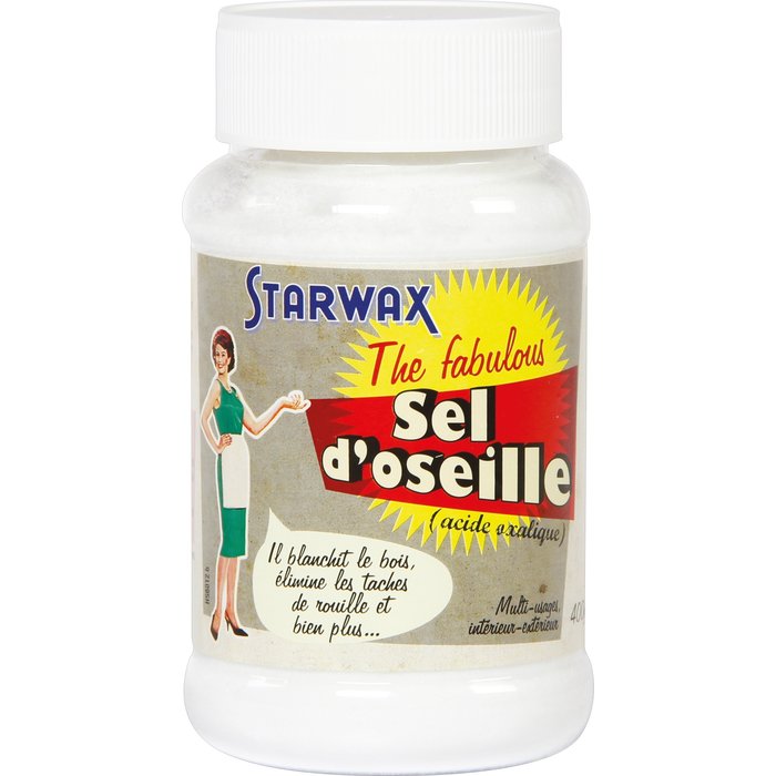 Sel d'oseille ou acide Oxalique Starwax The Fabulous - 400 g