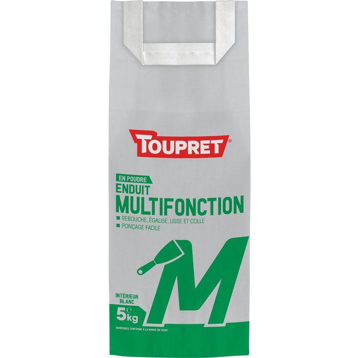 Enduit Multifonction M Toupret - Sac 5 kg - Poudre