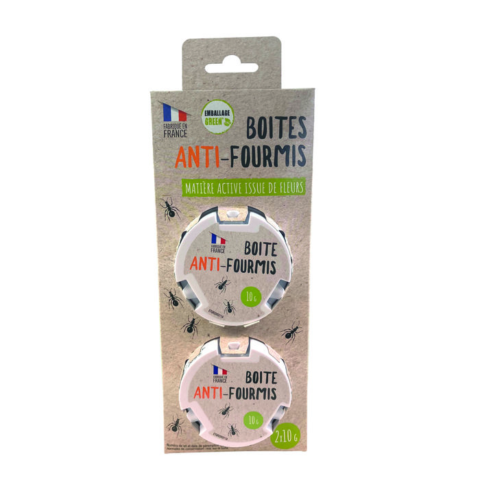 Anti - fourmis - Florendi - 2 boîtes de 10 g