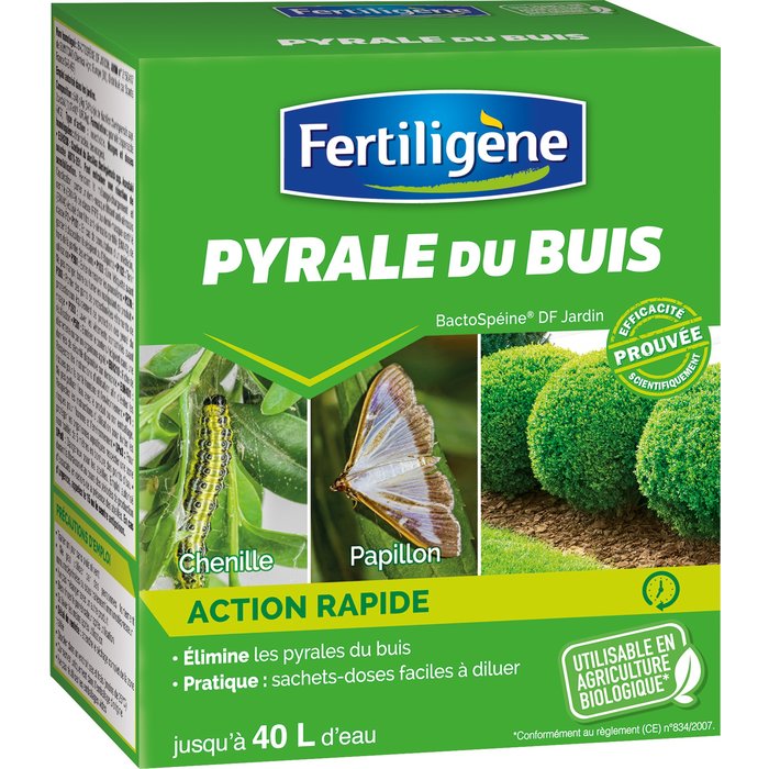 Insecticide pyrale du buis Fertiligène - 20 g