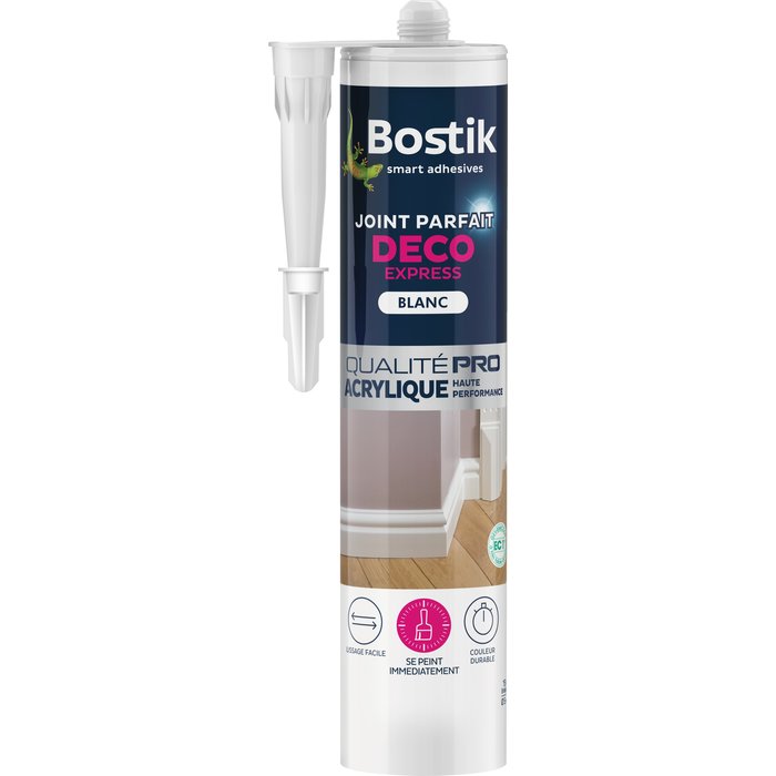 Joint parfait Deco express - 310 ml - Blanc - Bostik