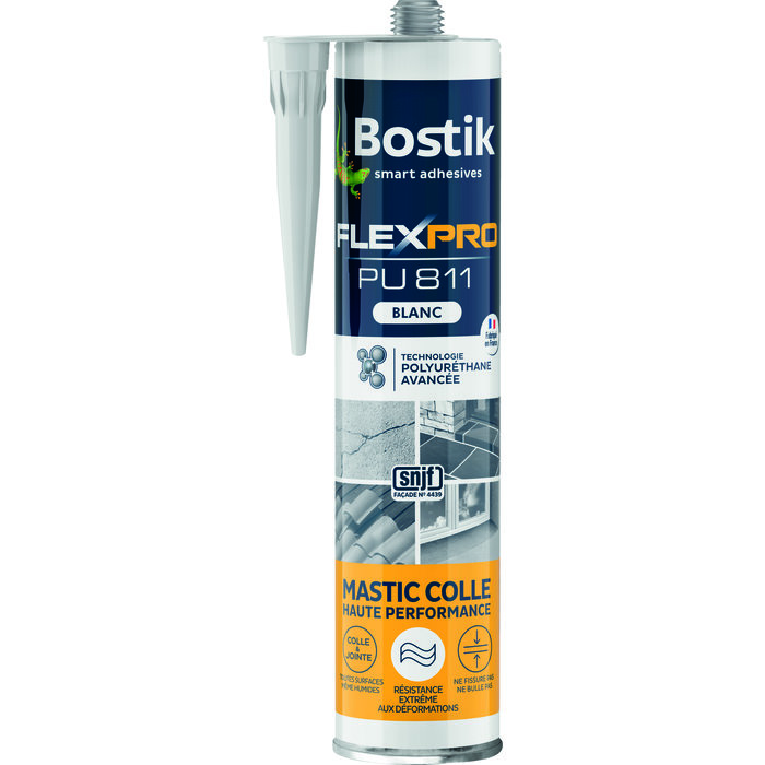 Masti-colle haute performance - Flexpro PU811 - Bostik - Blanc