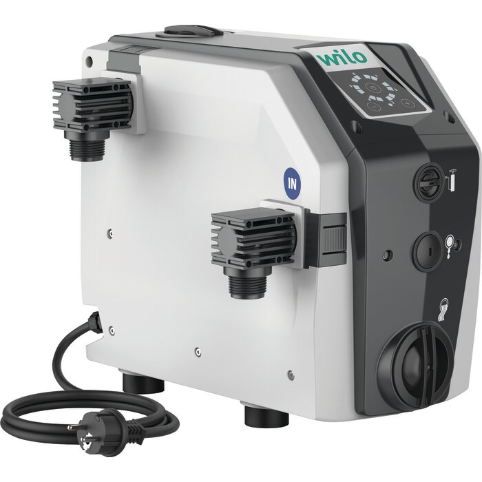 Surpresseur domestique Wilo ISAR BOOST5-E-3 compact avec régulation électronique et pression constante