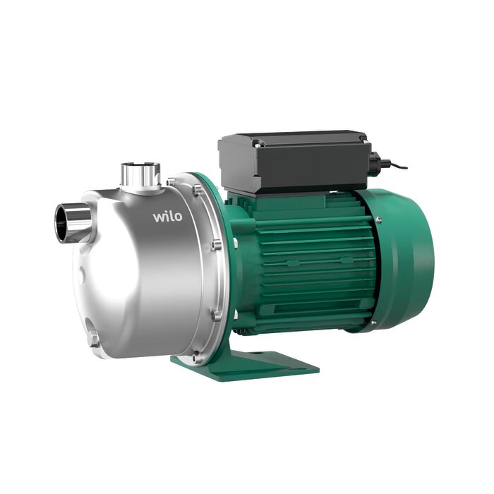 Pompe de surface auto-amorçante en acier inoxydable Wilo Jet WJ 203