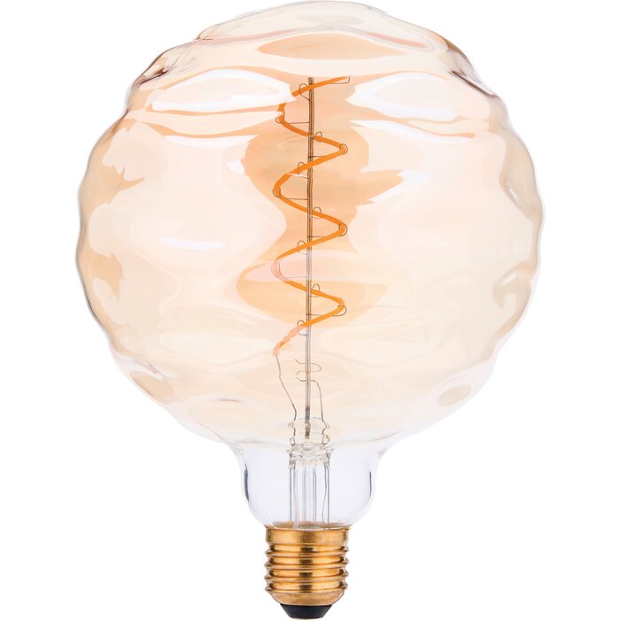 Ampoule LED décorative globe G150 ambrée à filament E27 Xxcell Charme