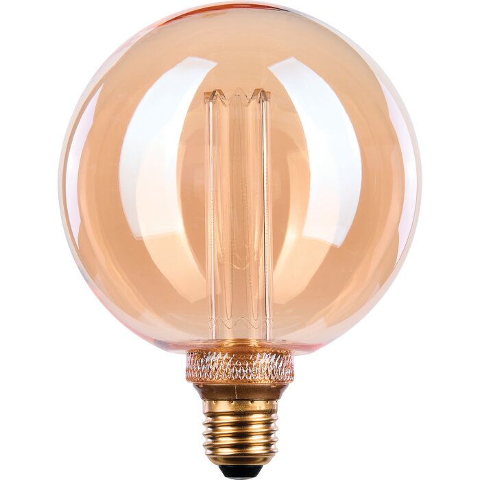 Ampoule LED décorative globe G125 ambrée à filament E27 Xxcell Rivière