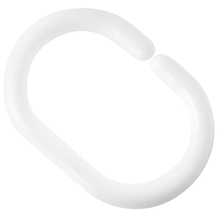 Anneau plastique Gelco Design - Blanc - Vendu par 12