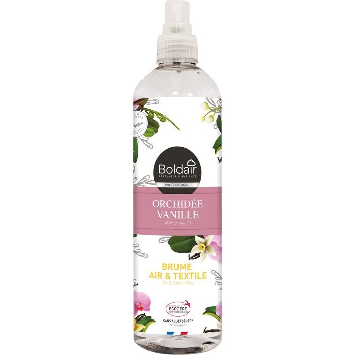 Brume air et textile Boldair - 400 ml - Orchidée vanille