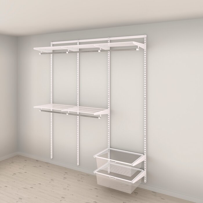 Image du kit de rangement de dressing de la gamme classic by elfa