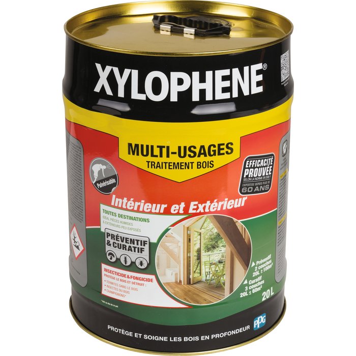 Xylophène liquide monocouche multi-usages - Bidon 20 l