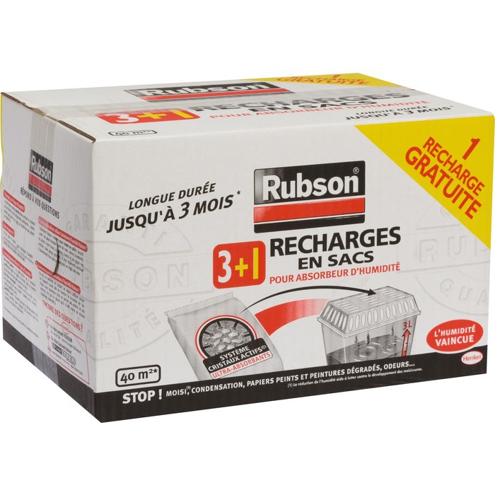 Recharge Classic Rubson - 1 kg - 4 dont 1 gratuite