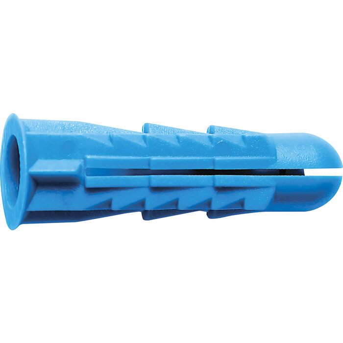 Cheville plastique bleue Ø 8 mm pour fixation
