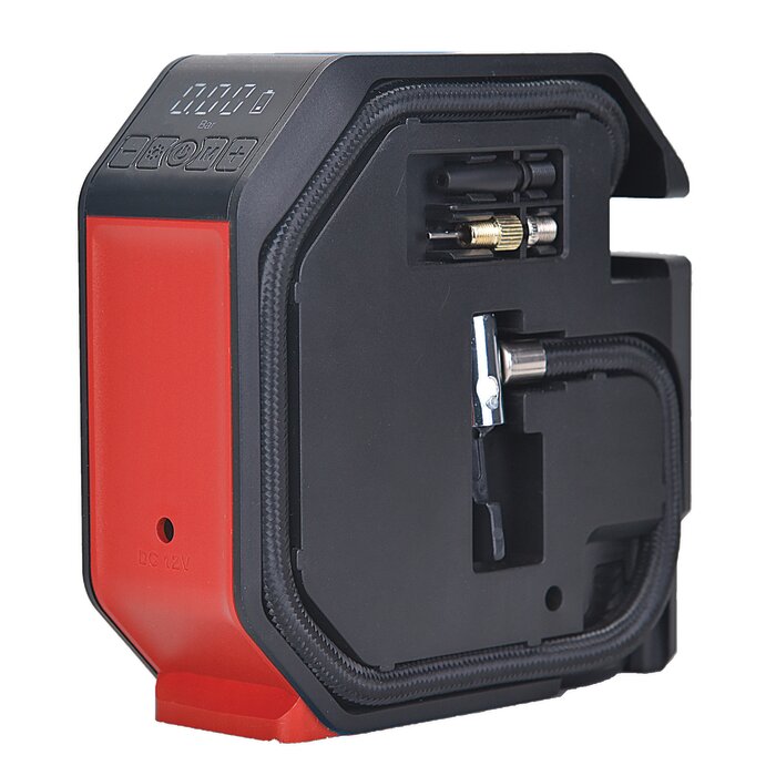 Vue arrière du compresseur à air sans fil DCK KDQE120