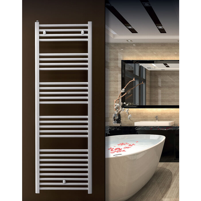 Sèche-serviettes Florence Tonon blanc 500 x 1200 mm