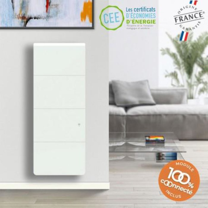 Radiateur électrique Axoo vertical 1500 W
